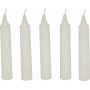 Mini Bougie blanche en cire 6.5 cm à Lyon pour anniversaire