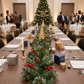 Guirlande de sapin de Noel