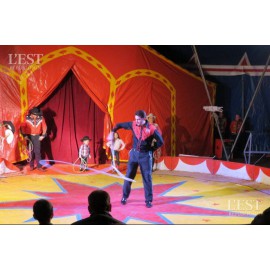 Spectacle cirque avec les frères Preins