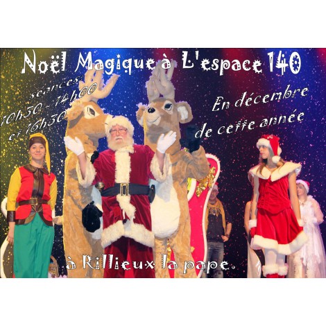 Organisation d'arbre de Noël Lyon - Réalisation d'arbre e Noël à l'espace 140 à Rillieux la pape 69140