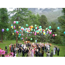 Lâcher de ballons Lyon - Réalisation lâcher de Ballon- Lâcher de Ballons Biodégradables dans la nature
