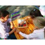 Location jeu du mikado avec pions Jeu de motricité en bois avec des pions à Lyon pour les enfants de 4 à 9 ans.