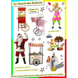 Gouters de Noël Lyon - Service traiteur Hyper décalé - Snack du père Noël