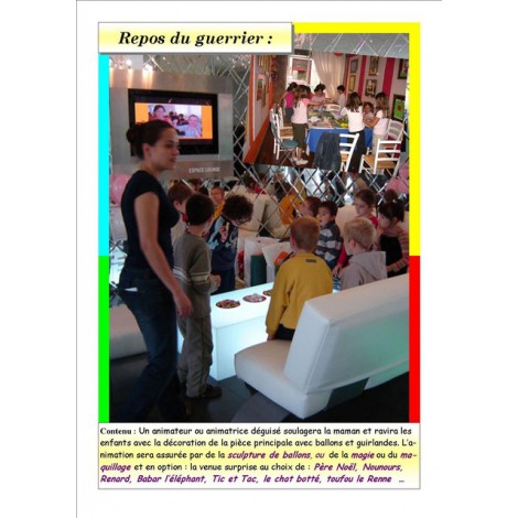 REPOS DU GUERRIER .