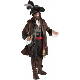 Location déguisement pirate des Caraibes à Lyon - costume LUXE homme