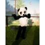 Mascotte Panda lyon location déguisement panda noir et blanc