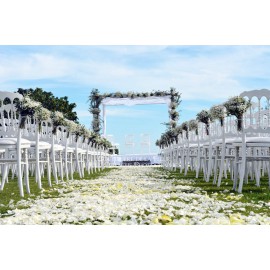 Pétales de roses artificielles - décoration mariage Lyon
