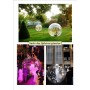 Location de bulle géante pour mariage - Entrée des Mariés originale - Arrivée des mariés Insolite dans une boule - Sphère en pla
