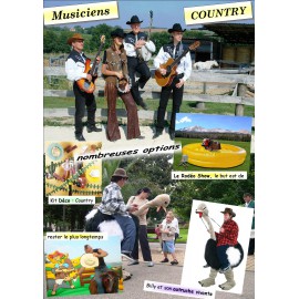 Groupe de musique country Lyon - Orchestre-musiciens-country-western-lyon - Danseurs Country