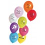 Pack de 100 Ballons avec une impression en noir à Lyon
