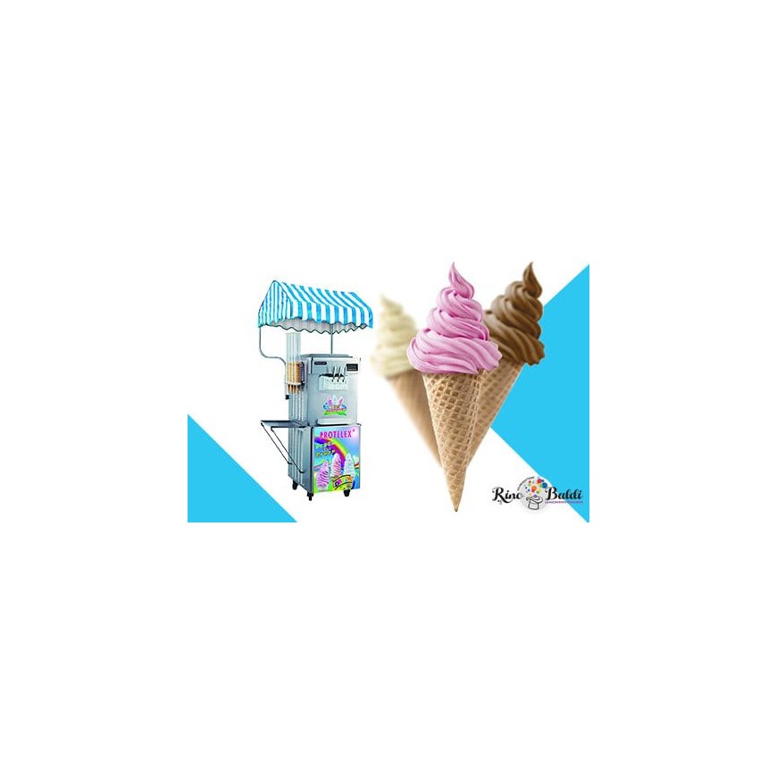 Louer notre machine à glaces à l'italienne - Loc Gonflables