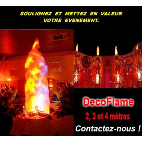Décoration Flammes Lyon
