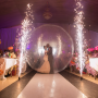 Jet de scène intérieur - artifice d'intérieur - fontaine de feu étincelant - Artifices pour mariage