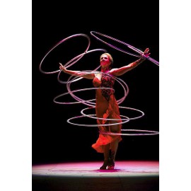 Hul Hoop ou Houla Hop - Spectacle et artiste de Hula Hop - Hula Hoop LED - Show lumière LED