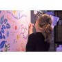 Animation peinture Lyon - Réalisation Fresque géante par les salariés de l'entreprise