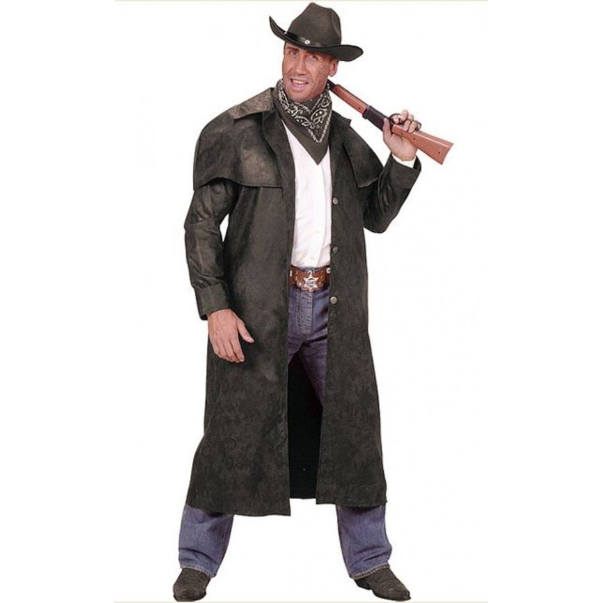 manteau long homme cowboy