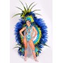Location costume et déguisement Brésilien Carnaval plumes paillettes Lyon
