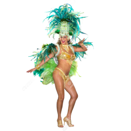 Costume danseuse Brésilienne Carnaval