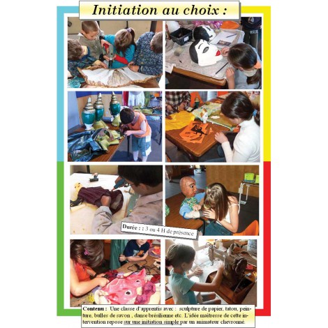 Organisation d'atelier créatif pour enfants à Lyon sur le thème du calendrier
