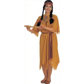 Location déguisement Indienne Lyon - Location Robe indienne - Costume Pocahontas Femme Adulte Lyon