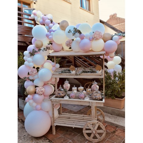 Arche de ballons organique