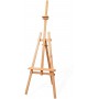 Location Chevalet en bois pliable sur pied Lyon - Présentoir - Support en bois