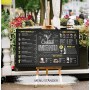 Location Chevalet en bois pliable sur pied Lyon - Présentoir - Support en bois