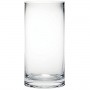 location vase en verre transparent 30 cm à lyon
